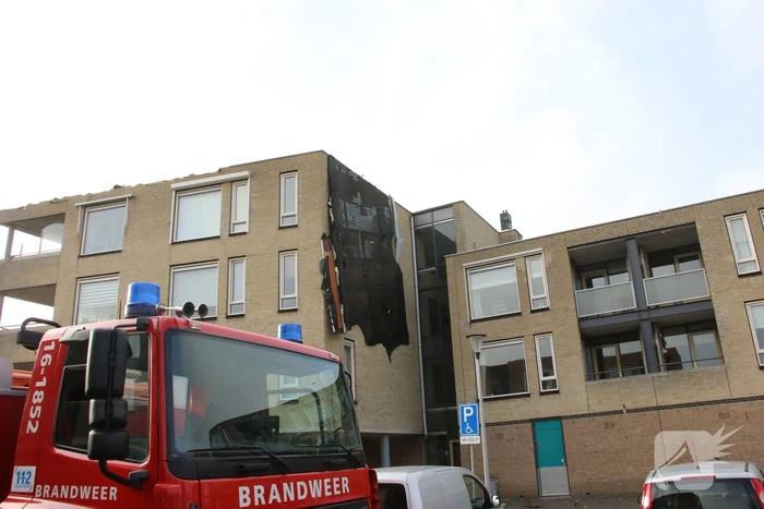 Meerdere daken losgewaaid door Eunice