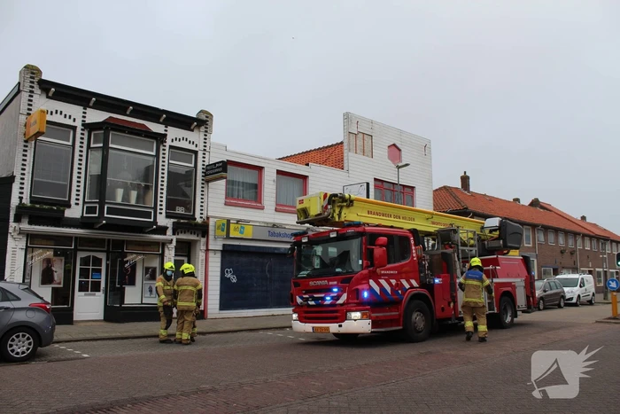 Gevelbeplating laat los van pand