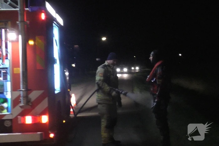Auto aangetroffen in sloot
