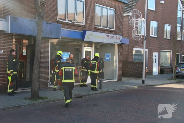 Sierverlichting verwijderd door de brandweer