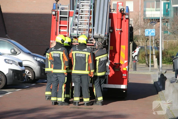 Sierverlichting verwijderd door de brandweer