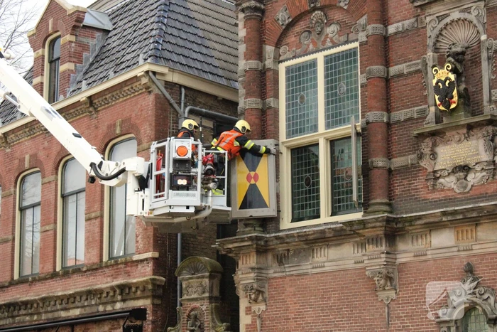 Stormschade aan pas verbouwd stadhuis