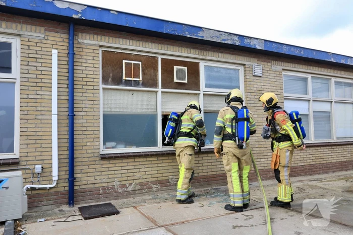 Kortsluiting veroorzaakt brand in garage