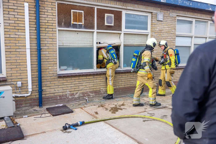 Kortsluiting veroorzaakt brand in garage