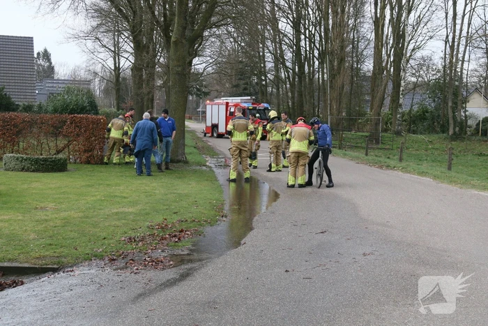 Boom veroorzaakt waterlekkage