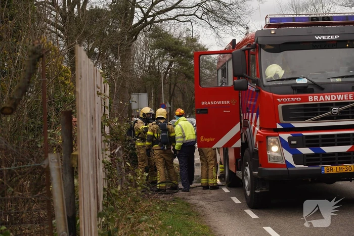 Industriebrand blijkt hoop afval in brand
