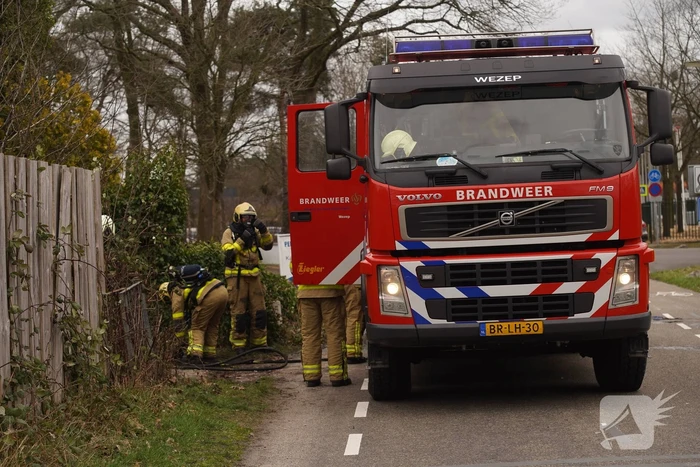 Industriebrand blijkt hoop afval in brand