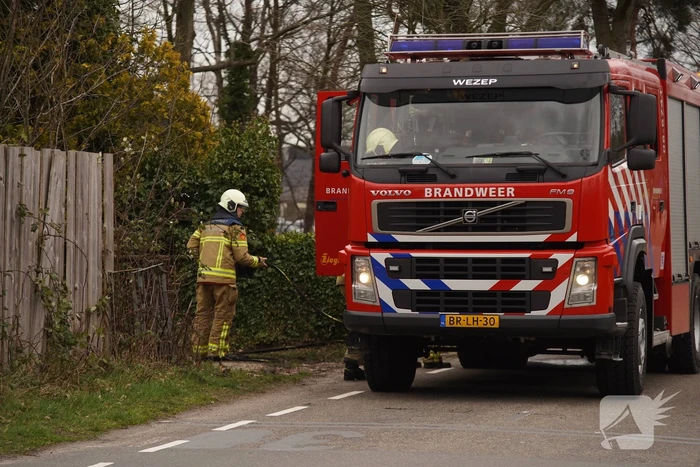 Industriebrand blijkt hoop afval in brand