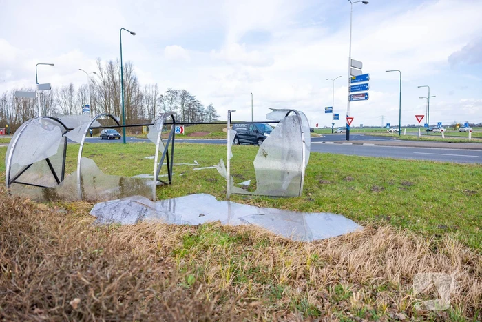 Schades in Eemland na storm Eunice