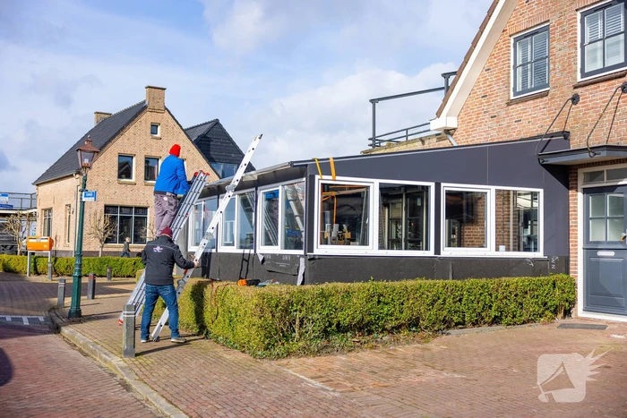 Schades in Eemland na storm Eunice