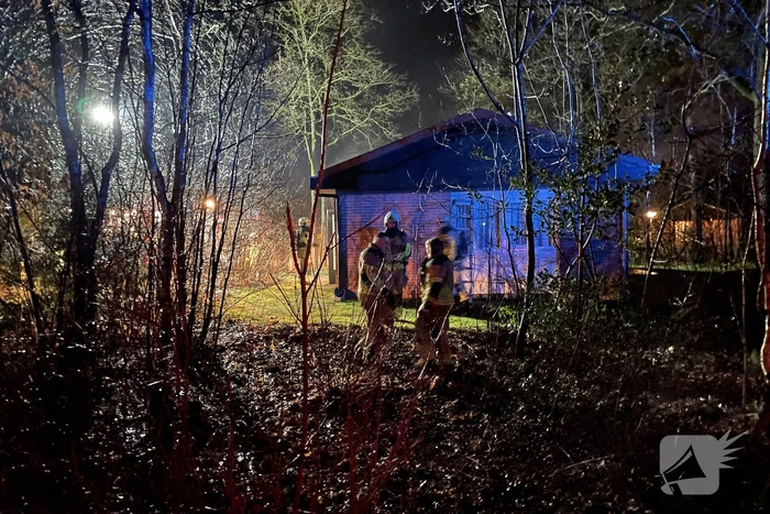 Brand in chalet snel geblust
