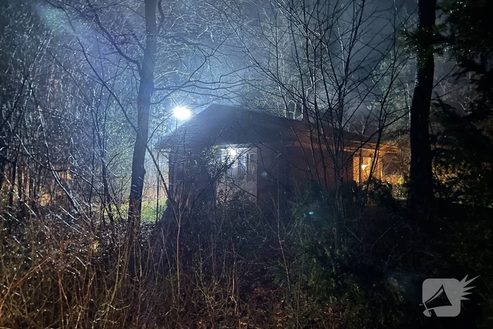 Brand in chalet snel geblust