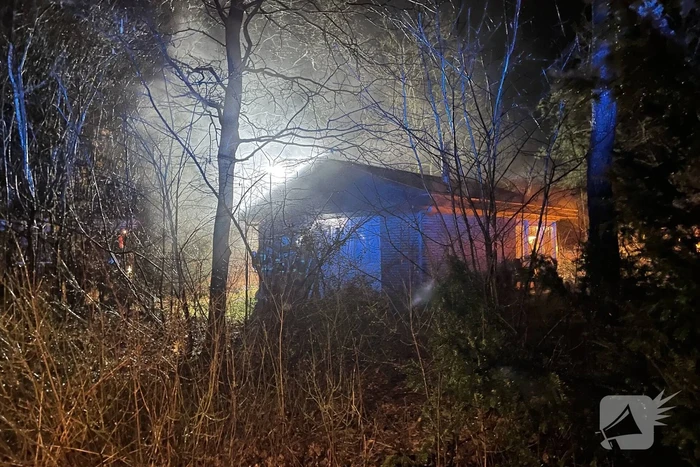 Brand in chalet snel geblust