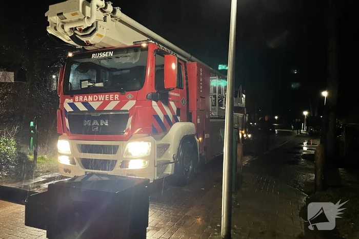 Brand in chalet snel geblust
