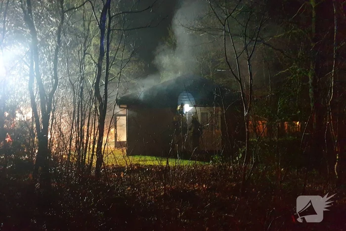 Brand in chalet snel geblust