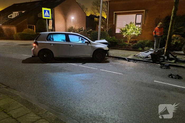 Persoon aangehouden na eenzijdig ongeval