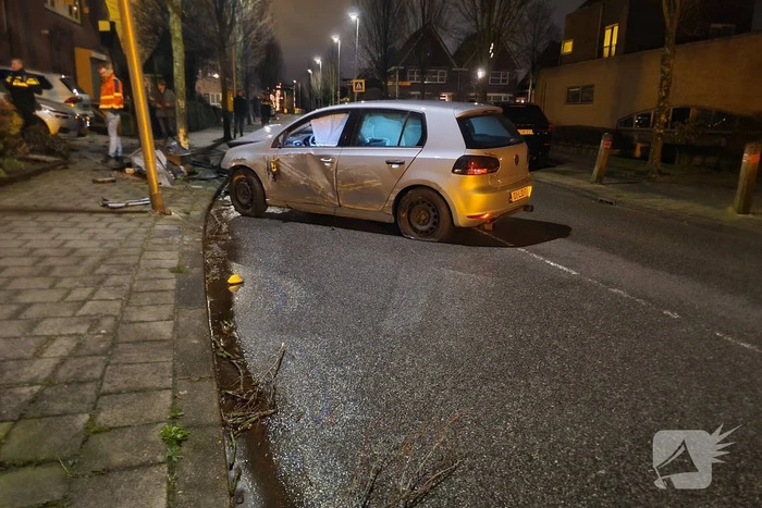 Persoon aangehouden na eenzijdig ongeval