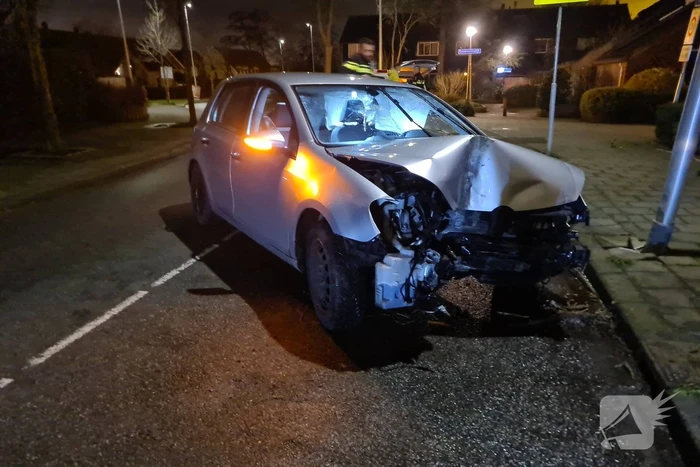 Persoon aangehouden na eenzijdig ongeval