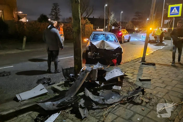 Persoon aangehouden na eenzijdig ongeval