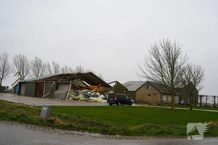 Windhoos storm Franklin zorgt voor enorme schade