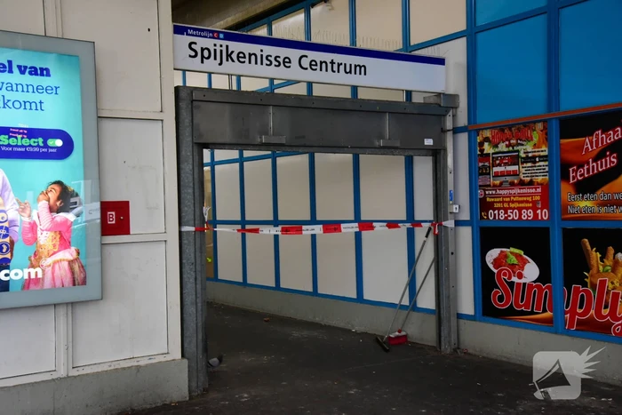 Ernstig ongeval op metrospoor