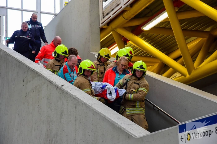 Ernstig ongeval op metrospoor