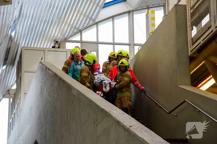 Ernstig ongeval op metrospoor