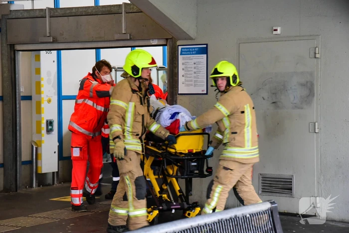 Ernstig ongeval op metrospoor