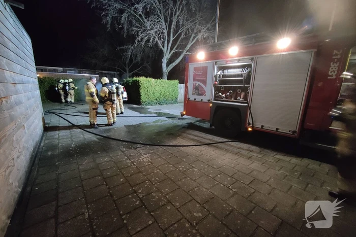 Rookontwikkeling vanwege brand in personenauto