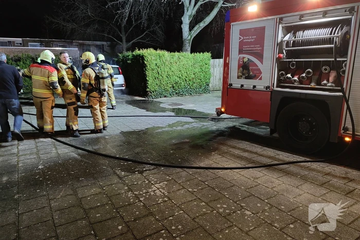 Rookontwikkeling vanwege brand in personenauto