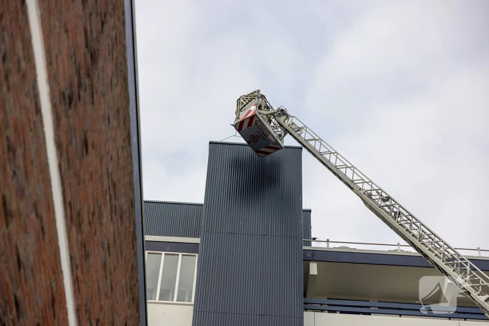 Bliksemafleider Undineflat Schuilenburg door brandweer verwijderd