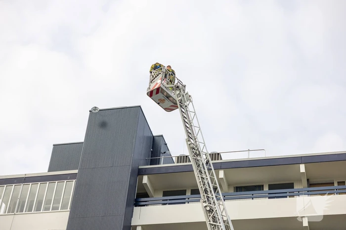 Bliksemafleider Undineflat Schuilenburg door brandweer verwijderd
