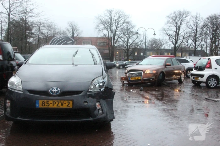 Schade bij ongeval op parkeerplaats