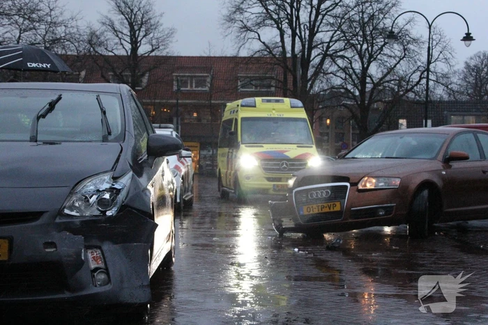 Schade bij ongeval op parkeerplaats