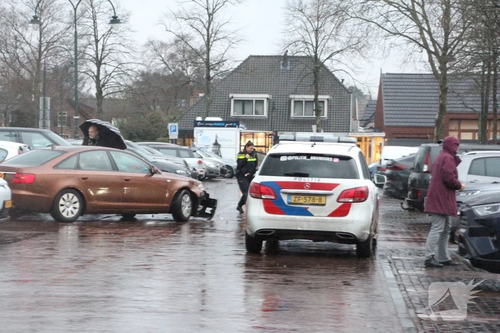 Schade bij ongeval op parkeerplaats