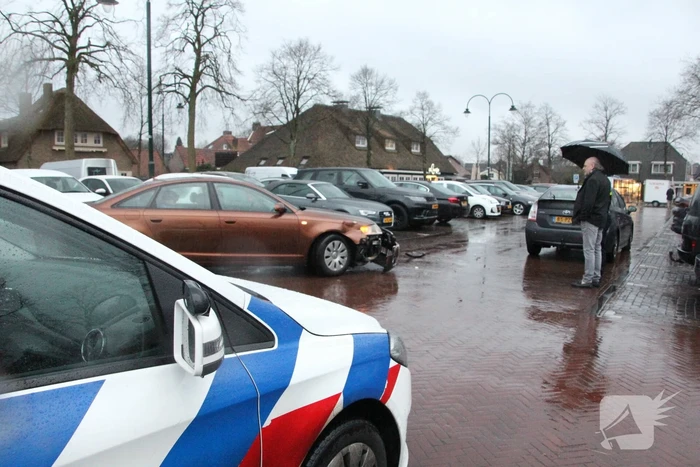 Schade bij ongeval op parkeerplaats