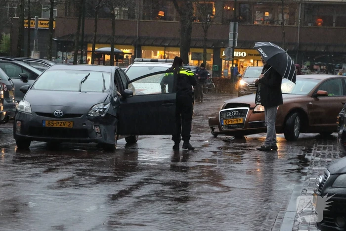 Schade bij ongeval op parkeerplaats