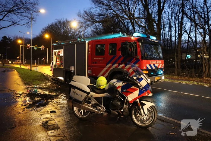 Ongeval bij stormschade melding