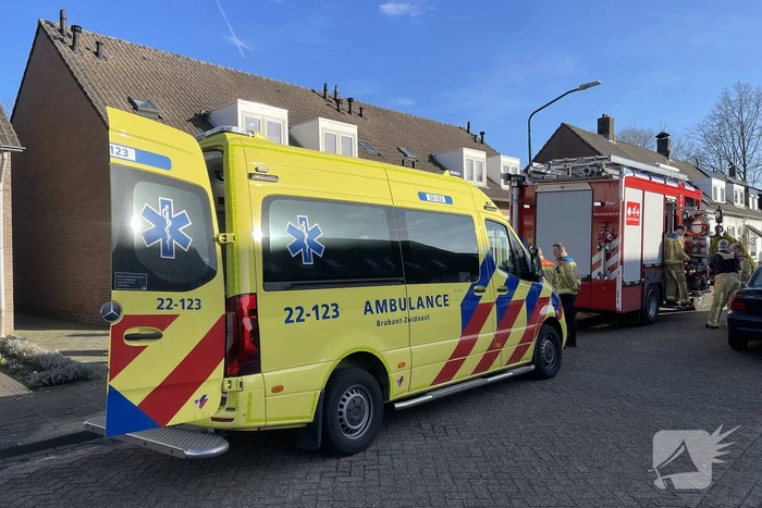 Kind bekneld met voet in traplift