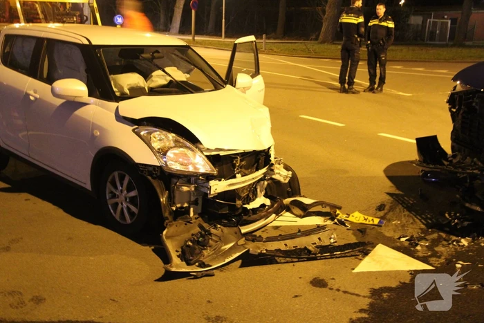Gewonde na ongeval op kruising