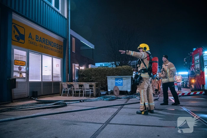 Vrijwillige brandweerkorpsen houden grote oefening