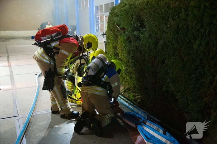 Vrijwillige brandweerkorpsen houden grote oefening