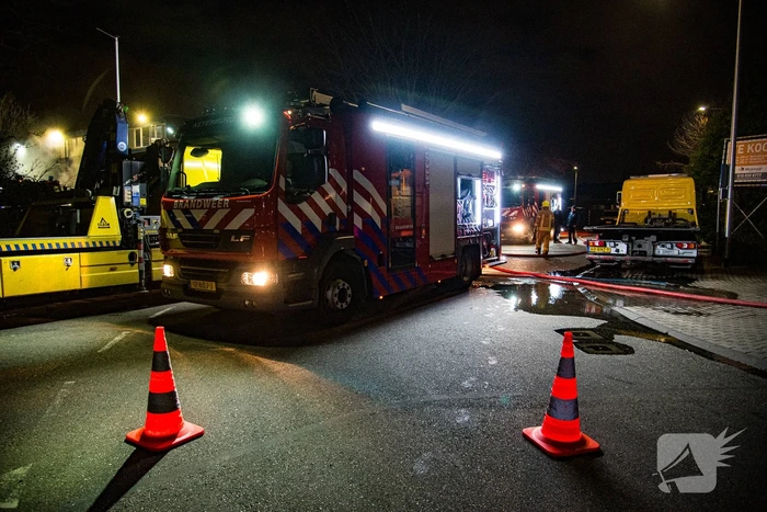 Vrijwillige brandweerkorpsen houden grote oefening