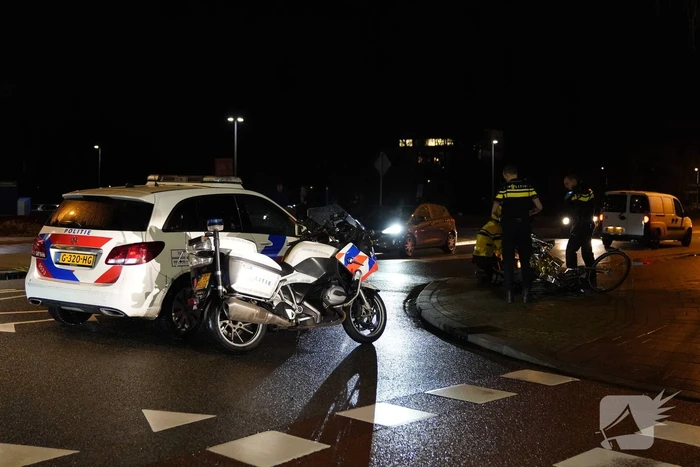 Fietser gaat onderuit en raakt gewond