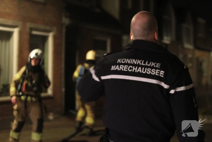 Veel rook bij brand in woning
