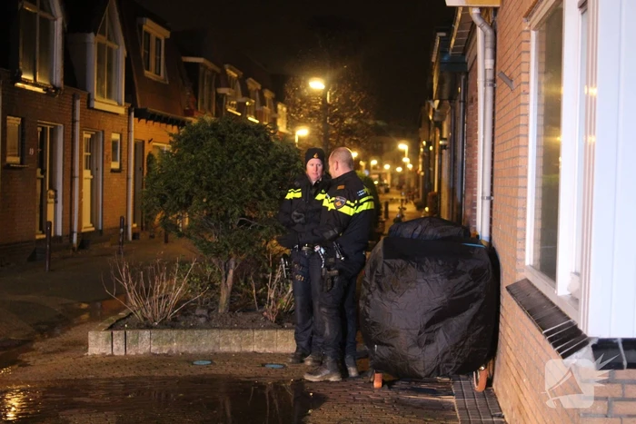 Veel rook bij brand in woning