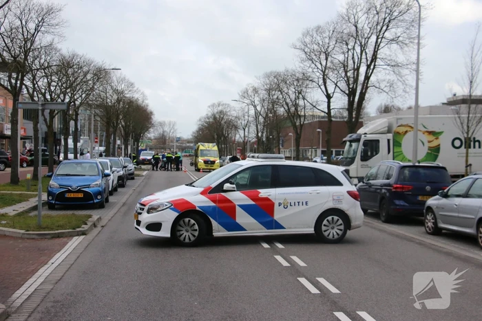 Automobilist schept overstekende fietser