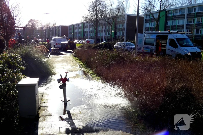 Waterlekkage door verstopt riool