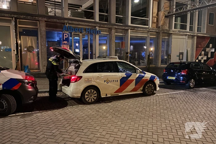 Politie doet onderzoek naar overvalpoging op Albert Heijn