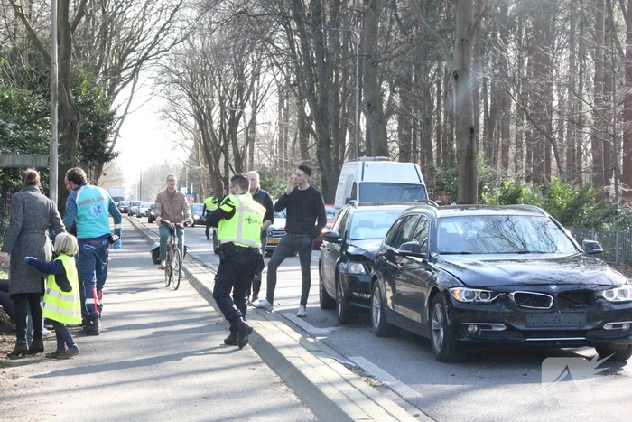 Vier auto's betrokken bij ongeval
